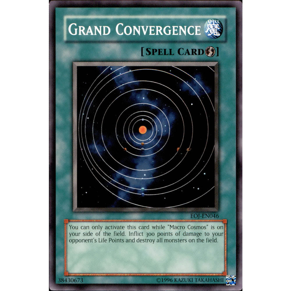 Grand Convergence EOJ-EN046 Yu-Gi-Oh! Card from the Enemy of Justice Set