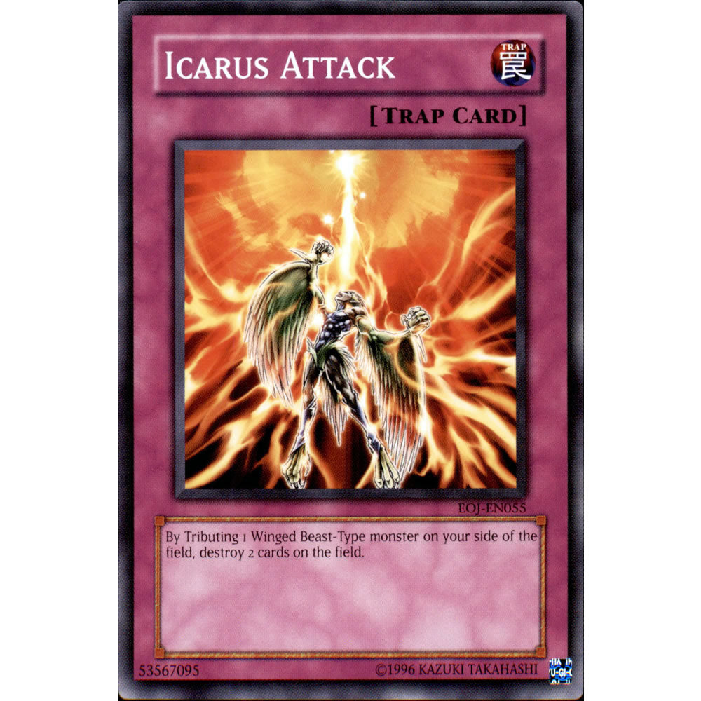 Icarus Attack EOJ-EN055 Yu-Gi-Oh! Card from the Enemy of Justice Set
