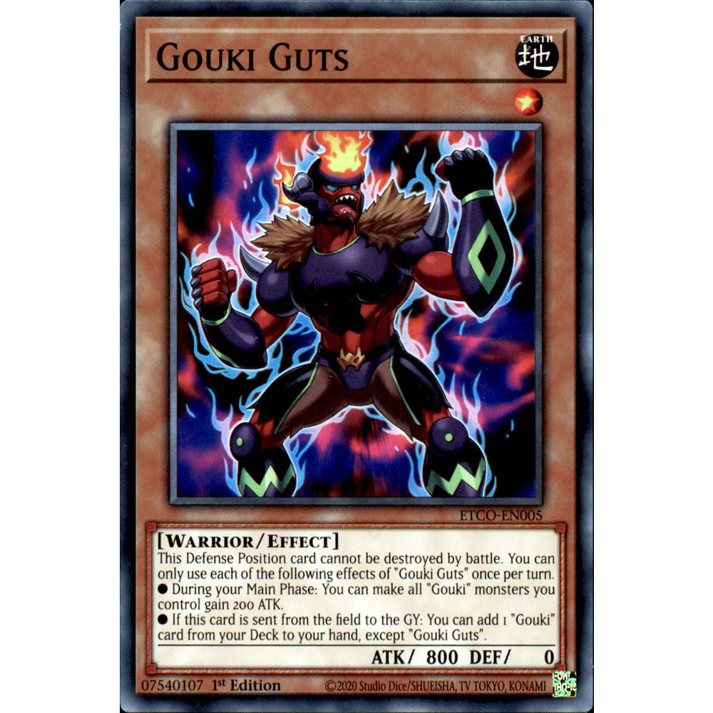 Gouki Guts ETCO-EN005 Yu-Gi-Oh! Card from the Eternity Code Set