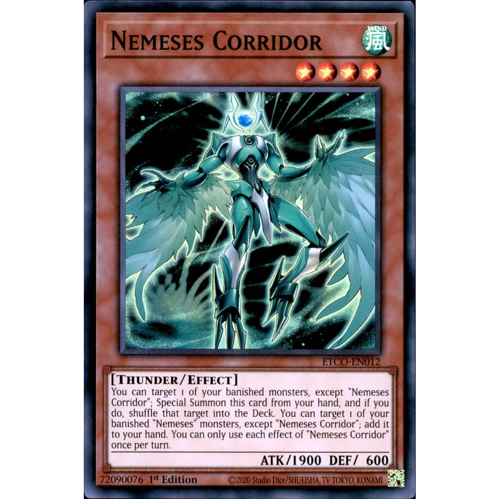 Nemeses Corridor ETCO-EN012 Yu-Gi-Oh! Card from the Eternity Code Set