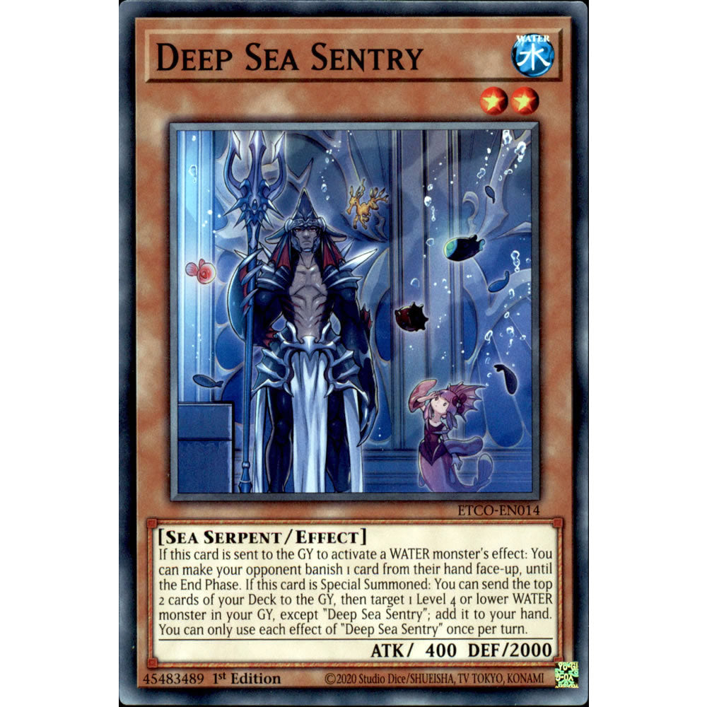 Deep Sea Sentry ETCO-EN014 Yu-Gi-Oh! Card from the Eternity Code Set