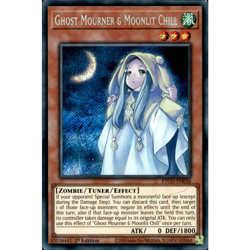 Ghost Mourner & Moonlit Chill ETCO-EN036 Yu-Gi-Oh! Card from the Eternity Code Set
