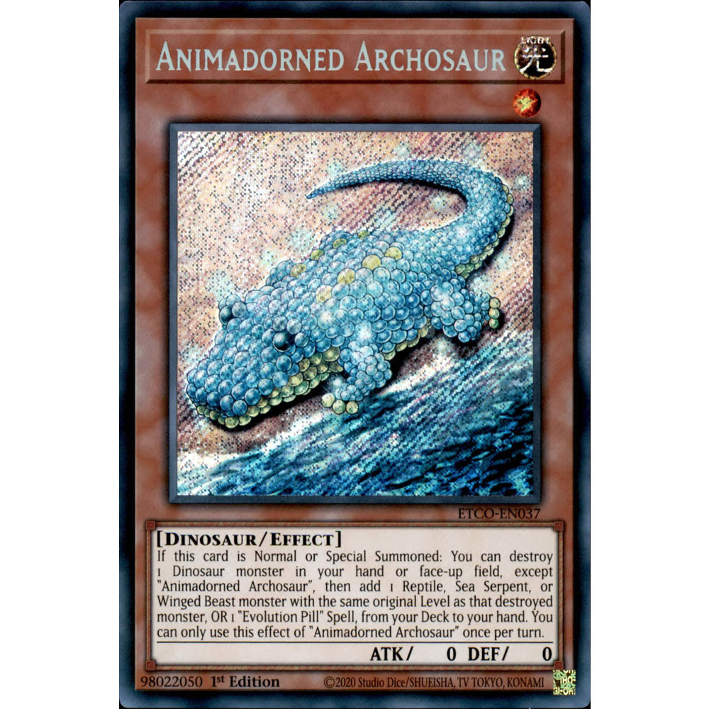 Animadorned Archosaur ETCO-EN037 Yu-Gi-Oh! Card from the Eternity Code Set