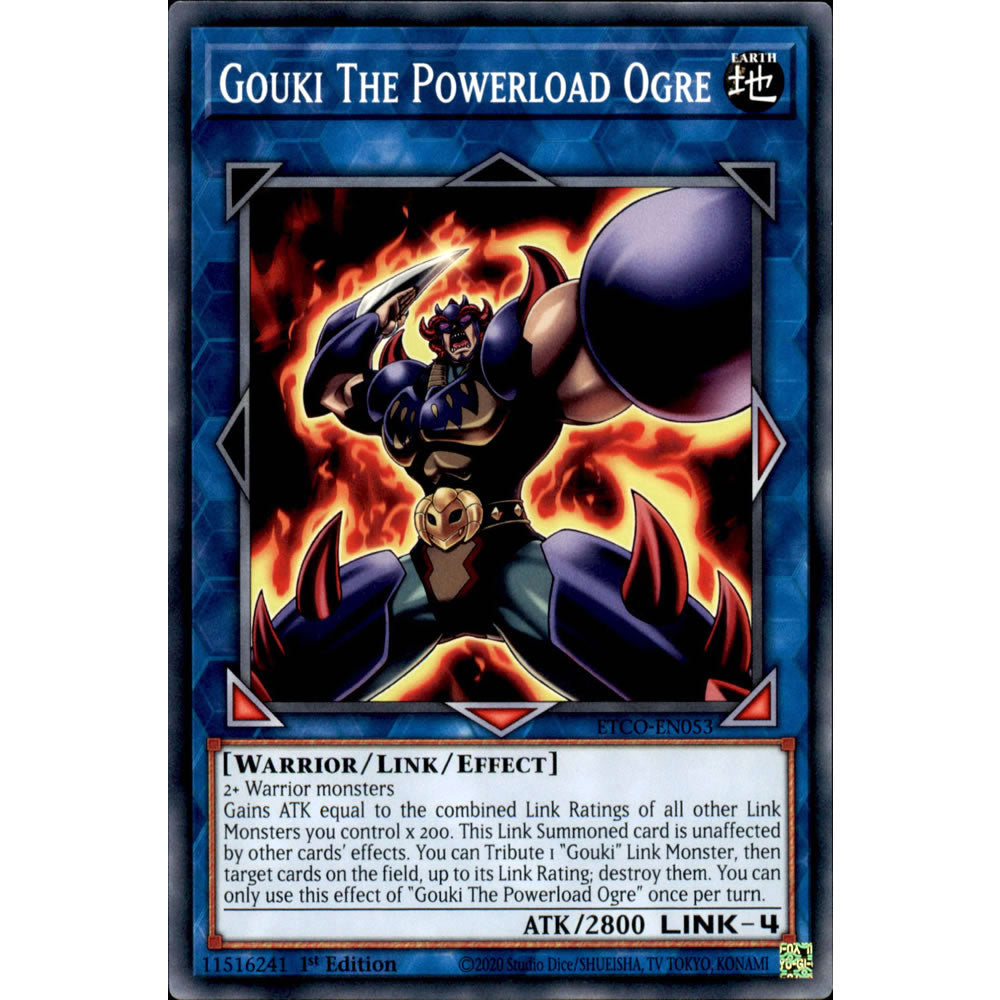 Gouki The Powerload Ogre ETCO-EN053 Yu-Gi-Oh! Card from the Eternity Code Set