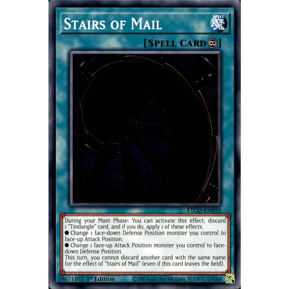 Stairs of Mail ETCO-EN059 Yu-Gi-Oh! Card from the Eternity Code Set