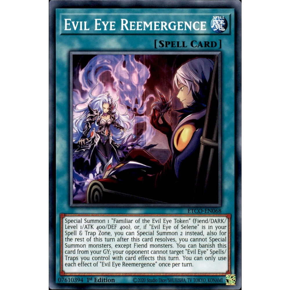 Evil Eye Reemergence ETCO-EN068 Yu-Gi-Oh! Card from the Eternity Code Set