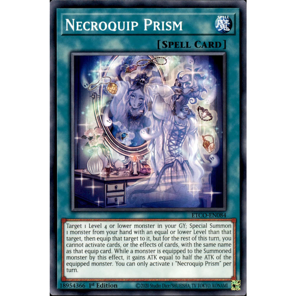 Necroquip Prism ETCO-EN084 Yu-Gi-Oh! Card from the Eternity Code Set