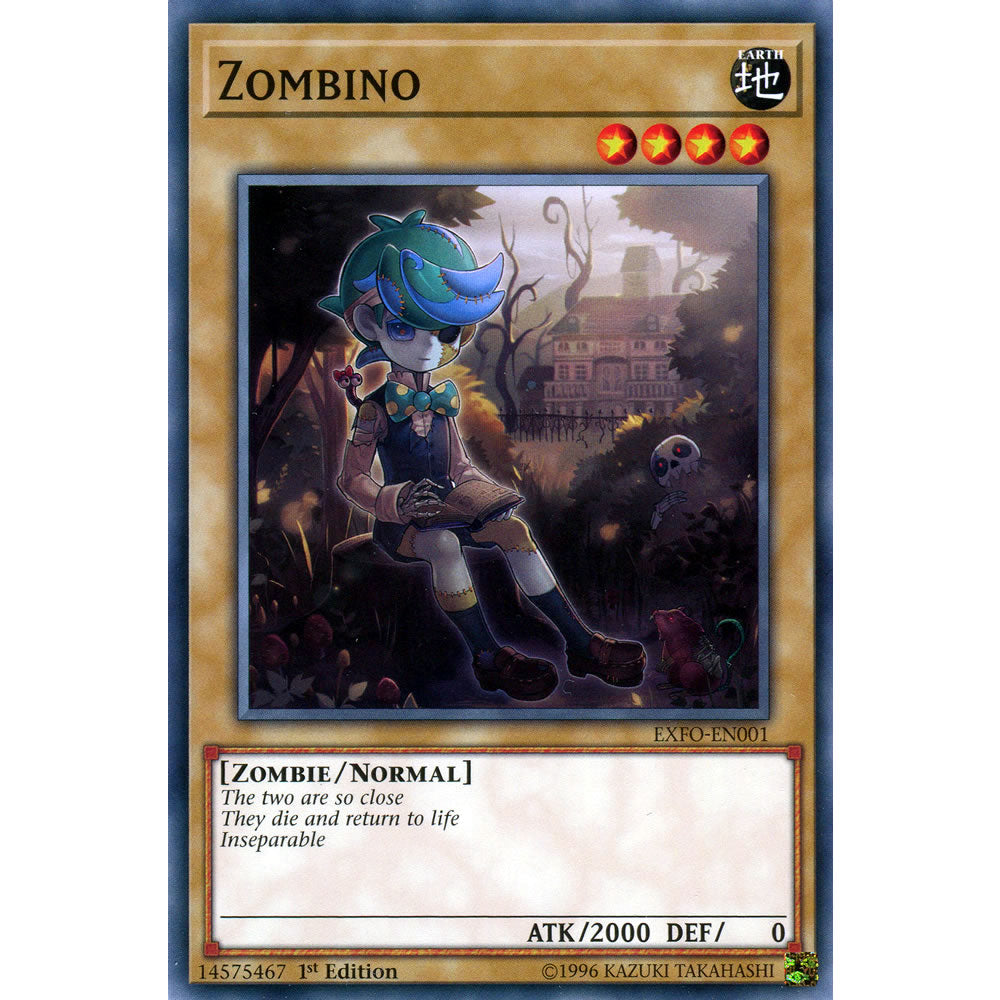 Zombino EXFO-EN001 Yu-Gi-Oh! Card from the Extreme Force Set