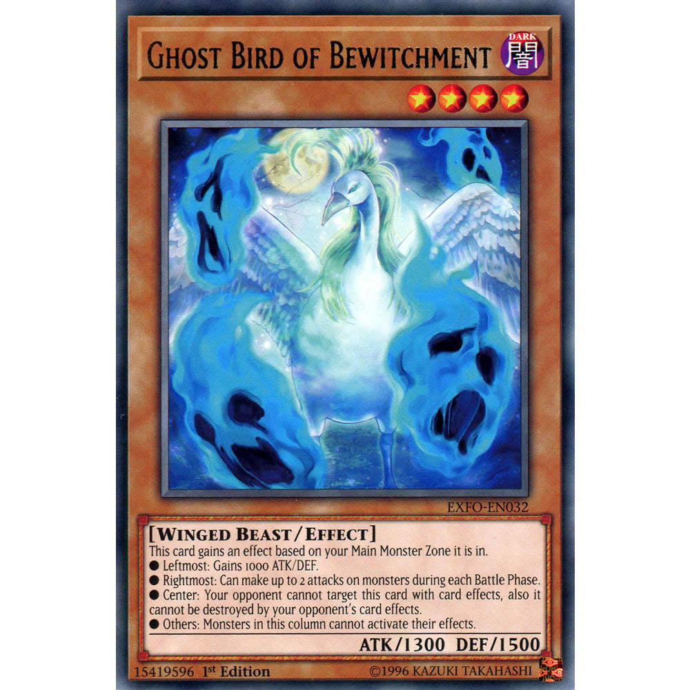 Ghost Bird of Bewitchment EXFO-EN032 Yu-Gi-Oh! Card from the Extreme Force Set