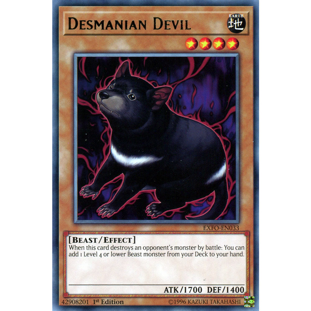 Desmanian Devil EXFO-EN033 Yu-Gi-Oh! Card from the Extreme Force Set