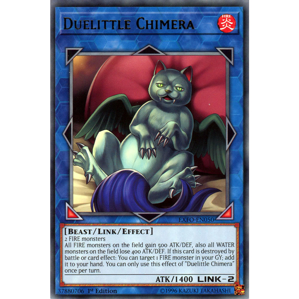 Duelittle Chimera EXFO-EN050 Yu-Gi-Oh! Card from the Extreme Force Set