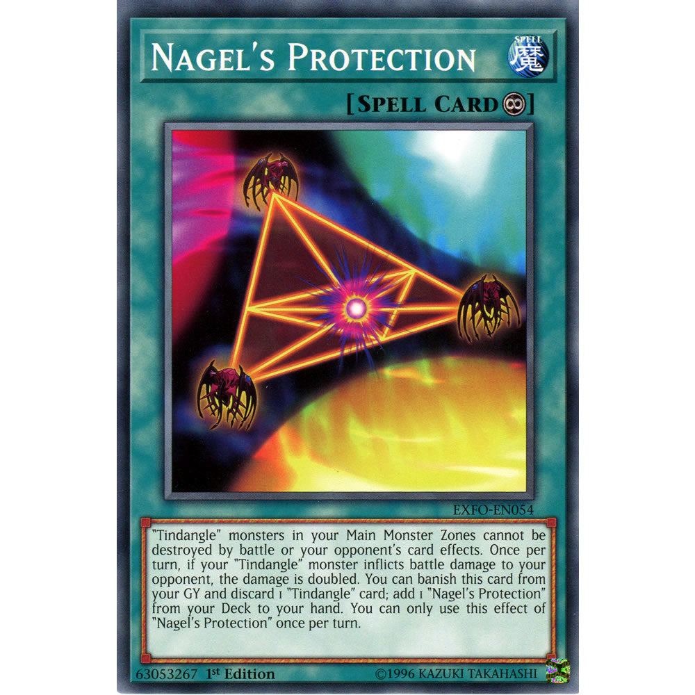 Nagel's Protection EXFO-EN054 Yu-Gi-Oh! Card from the Extreme Force Set