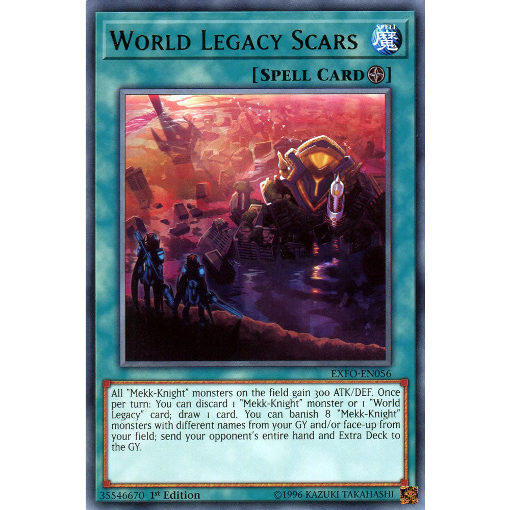 World Legacy Scars EXFO-EN056 Yu-Gi-Oh! Card from the Extreme Force Set