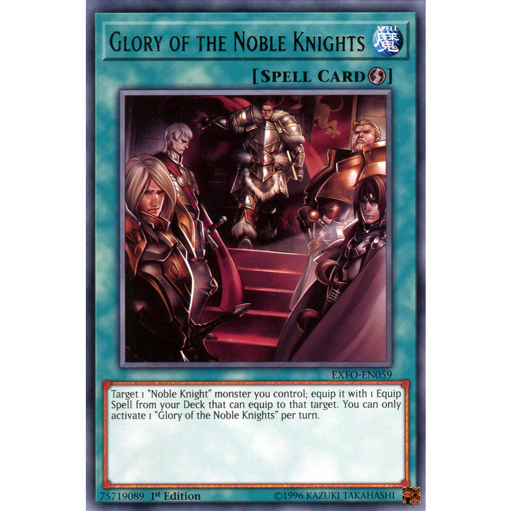 Glory of the Noble Knights EXFO-EN059 Yu-Gi-Oh! Card from the Extreme Force Set