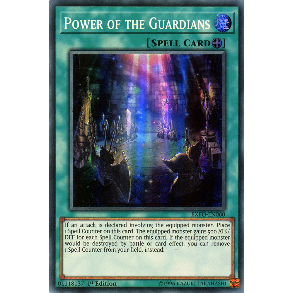 Power of the Guardians EXFO-EN060 Yu-Gi-Oh! Card from the Extreme Force Set