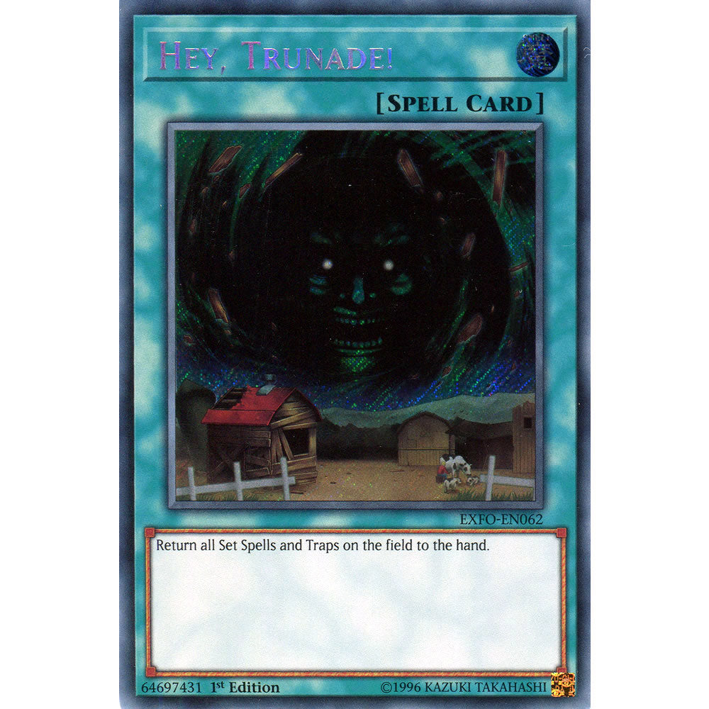 Hey, Trunade! EXFO-EN062 Yu-Gi-Oh! Card from the Extreme Force Set