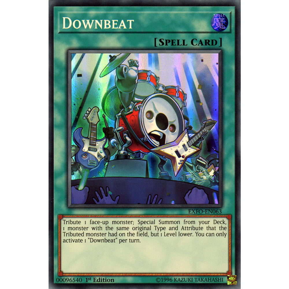 Downbeat EXFO-EN063 Yu-Gi-Oh! Card from the Extreme Force Set