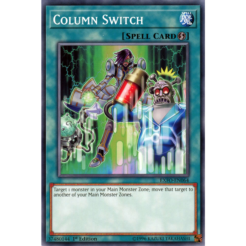 Column Switch EXFO-EN064 Yu-Gi-Oh! Card from the Extreme Force Set