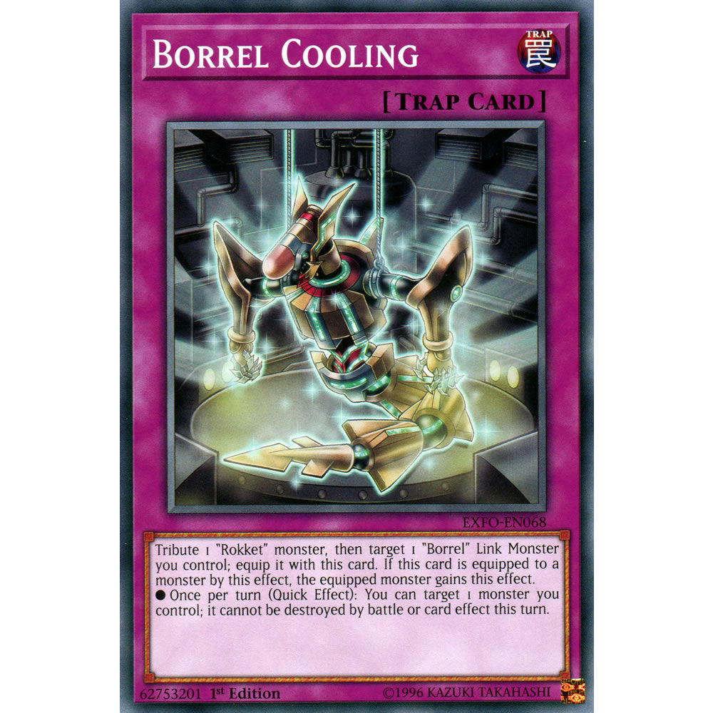 Borrel Cooling EXFO-EN068 Yu-Gi-Oh! Card from the Extreme Force Set