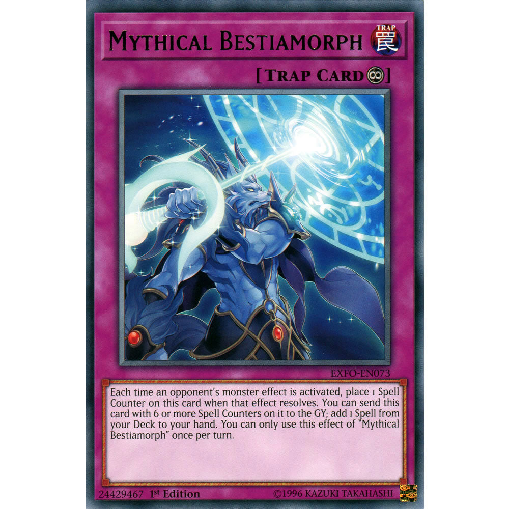 Mythical Bestiamorph EXFO-EN073 Yu-Gi-Oh! Card from the Extreme Force Set