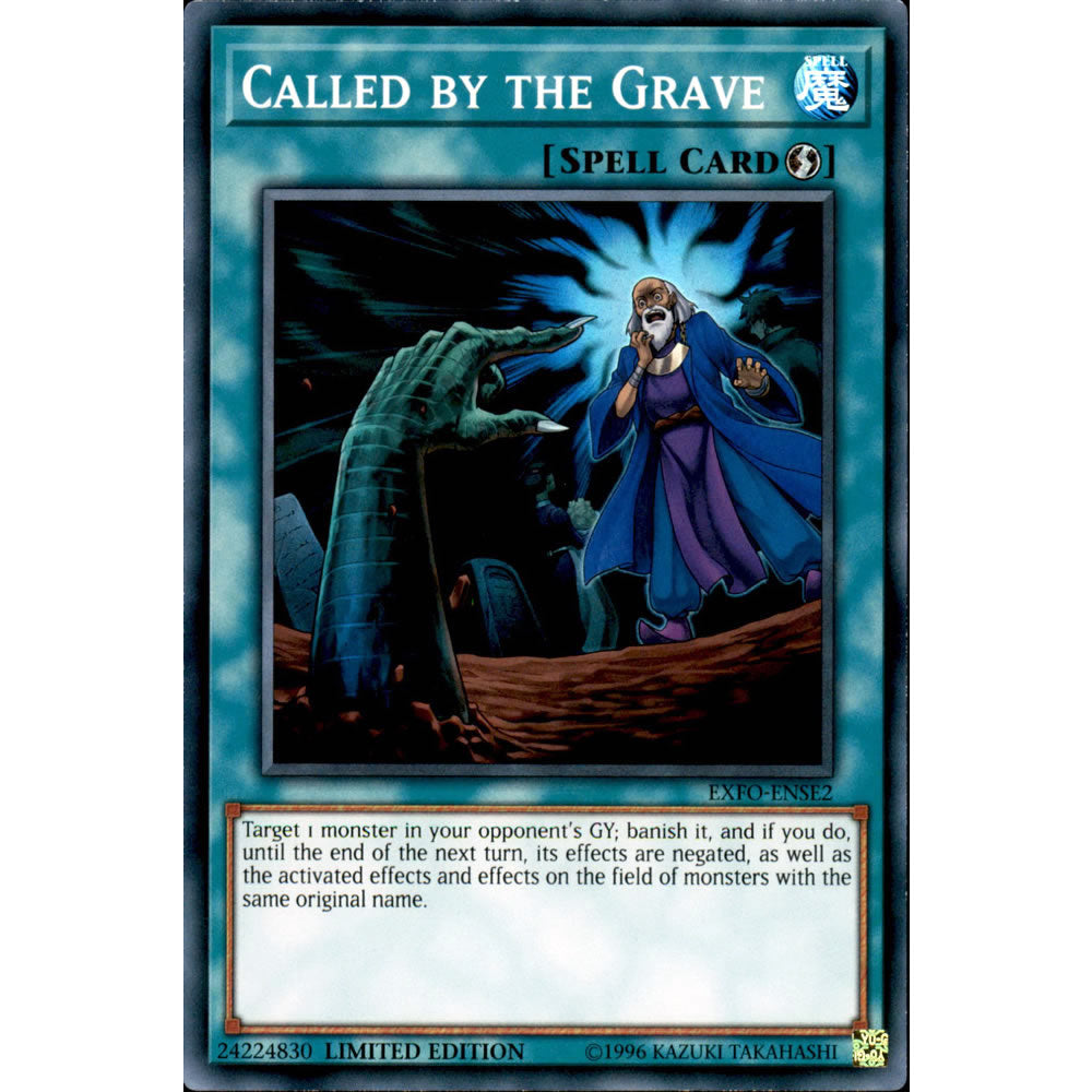 Called by the Grave EXFO-ENSE2 Yu-Gi-Oh! Card from the Extreme Force Special Edition Set