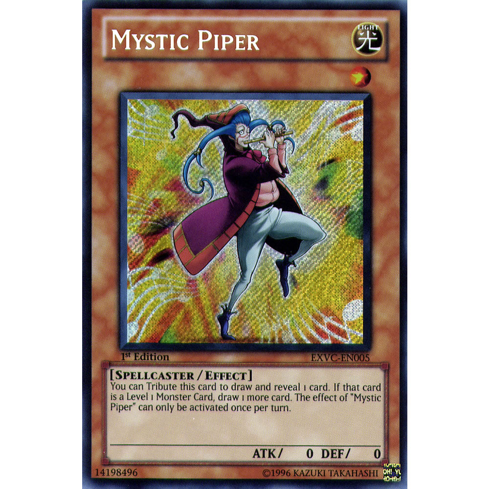 Mystic Piper EXVC-EN005 Yu-Gi-Oh! Card from the Extreme Victory Set
