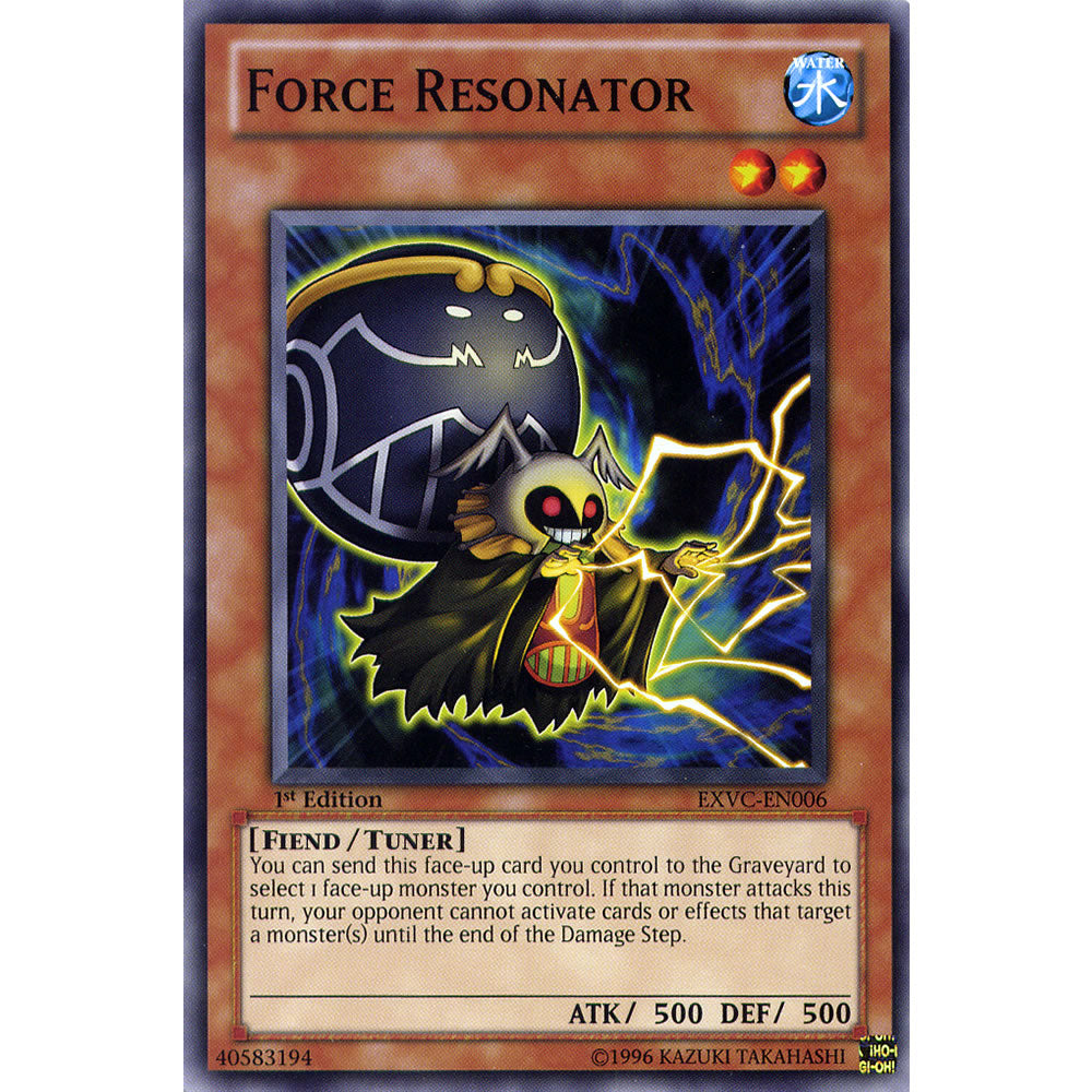 Force Resonator EXVC-EN006 Yu-Gi-Oh! Card from the Extreme Victory Set