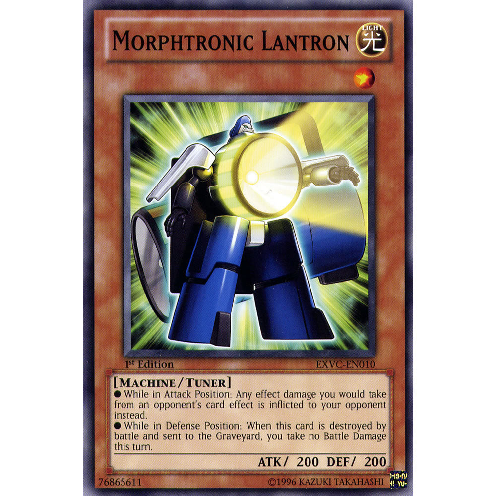 Morphtronic Lantron EXVC-EN010 Yu-Gi-Oh! Card from the Extreme Victory Set