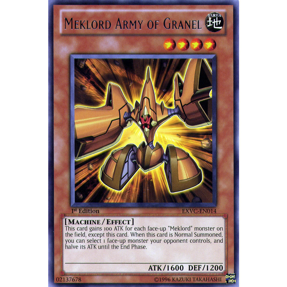 Meklord Army of Granel EXVC-EN014 Yu-Gi-Oh! Card from the Extreme Victory Set