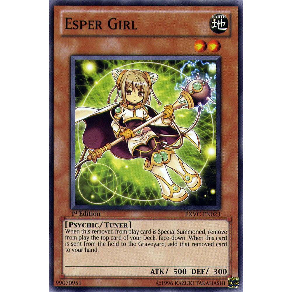 Esper Girl EXVC-EN023 Yu-Gi-Oh! Card from the Extreme Victory Set
