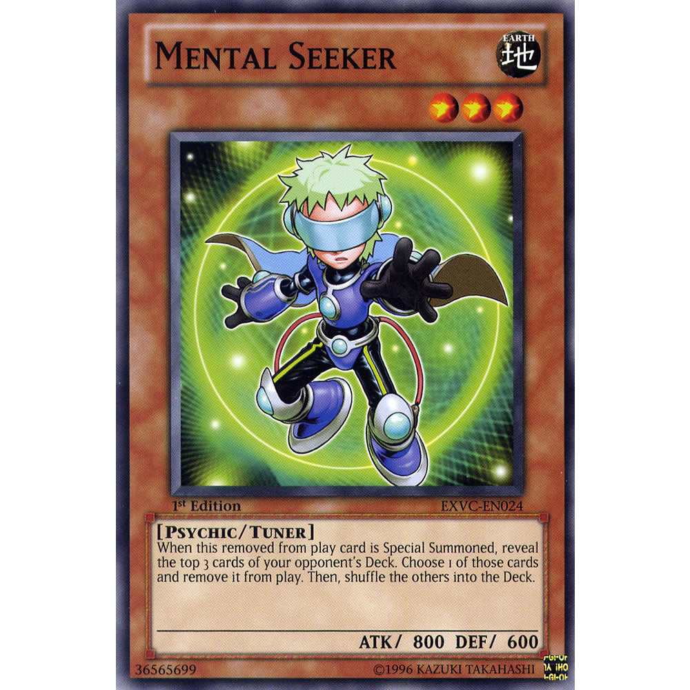 Mental Seeker EXVC-EN024 Yu-Gi-Oh! Card from the Extreme Victory Set