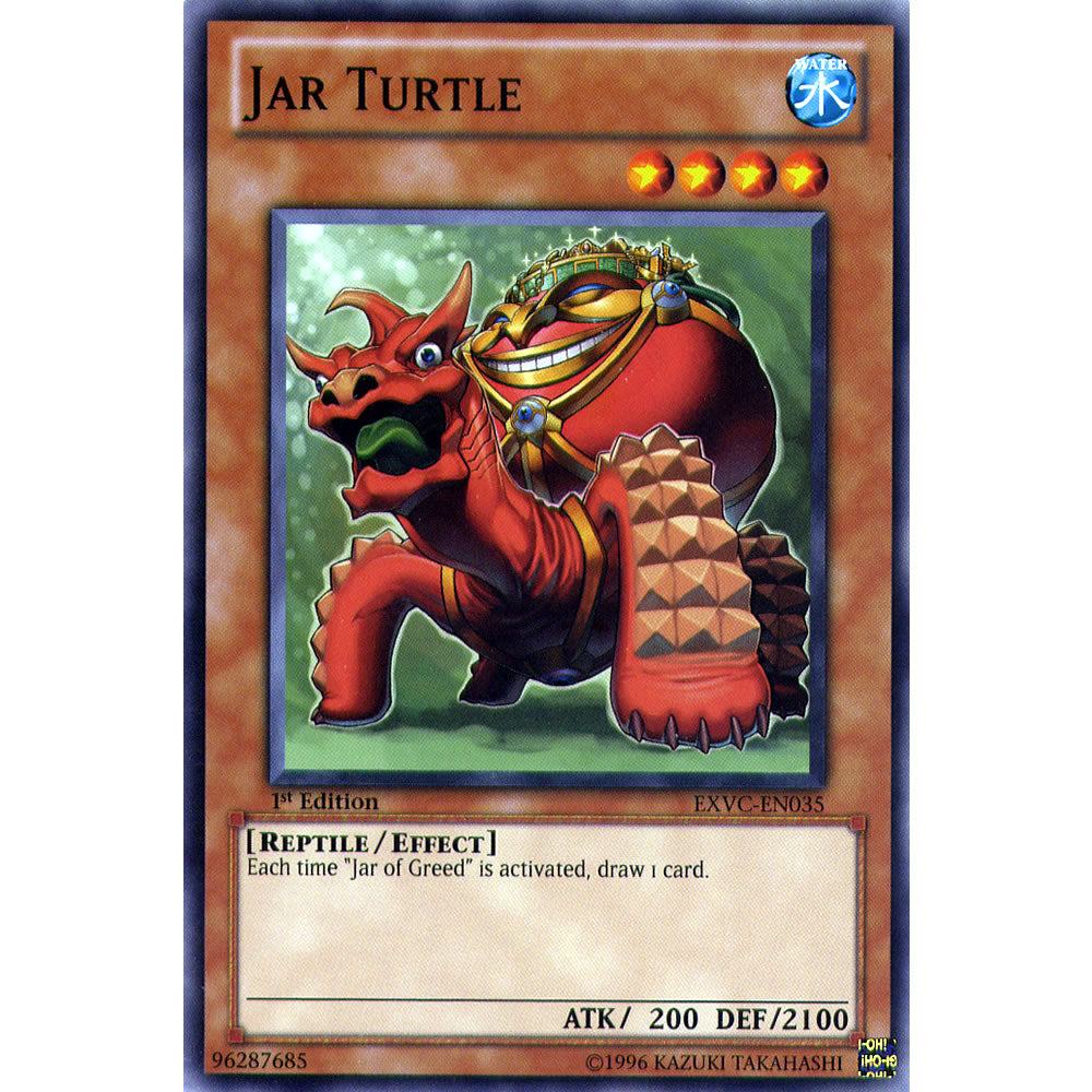 Jar Turtle EXVC-EN035 Yu-Gi-Oh! Card from the Extreme Victory Set