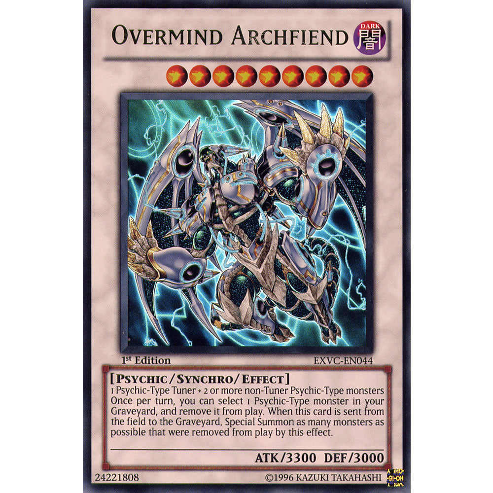 Overmind Archfiend EXVC-EN044 Yu-Gi-Oh! Card from the Extreme Victory Set
