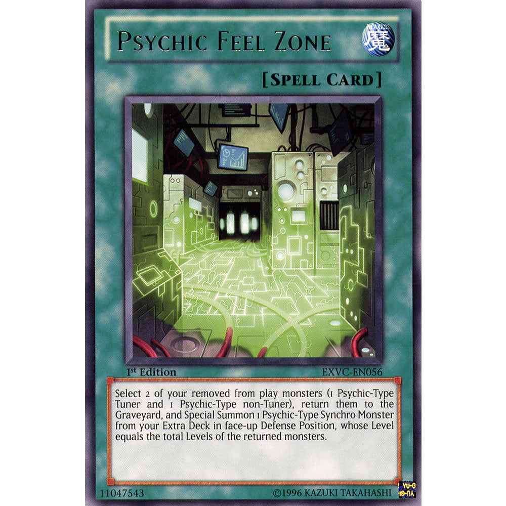 Psychic Feel Zone EXVC-EN056 Yu-Gi-Oh! Card from the Extreme Victory Set