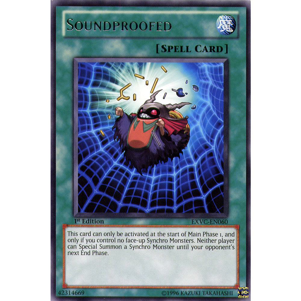 Soundproofed EXVC-EN060 Yu-Gi-Oh! Card from the Extreme Victory Set