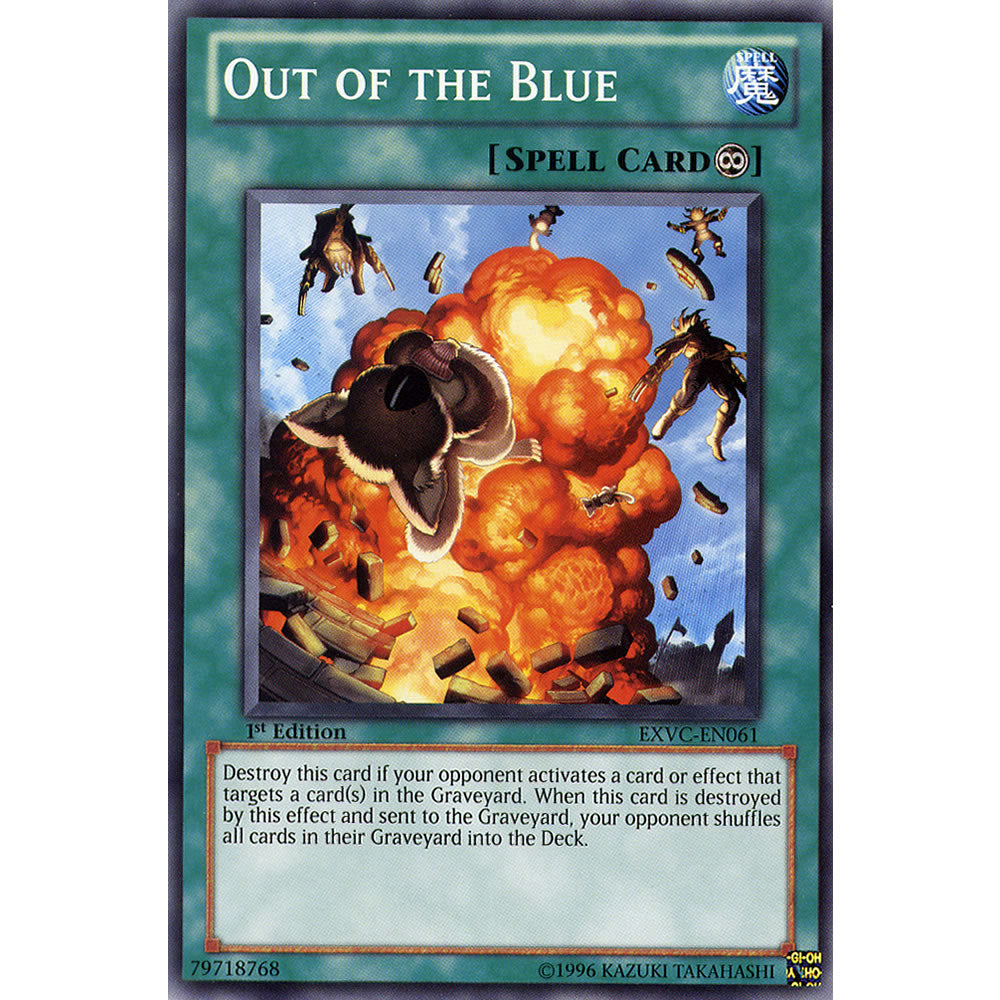 Out of the Blue EXVC-EN061 Yu-Gi-Oh! Card from the Extreme Victory Set
