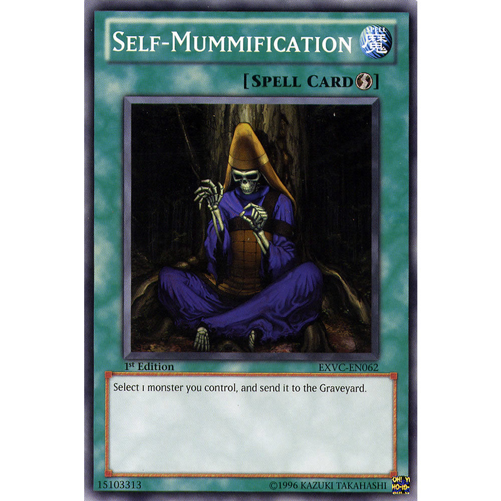 Self-Mummification EXVC-EN062 Yu-Gi-Oh! Card from the Extreme Victory Set
