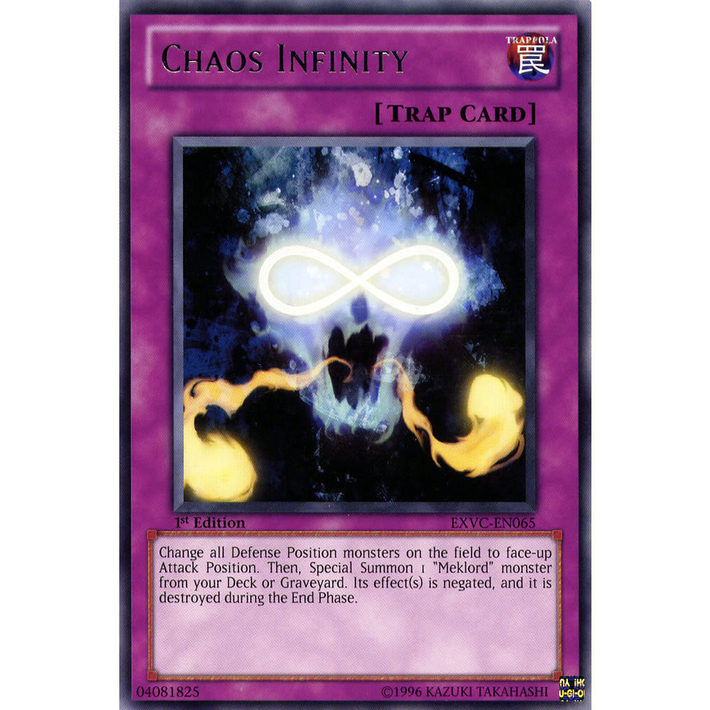 Chaos Infinity EXVC-EN065 Yu-Gi-Oh! Card from the Extreme Victory Set