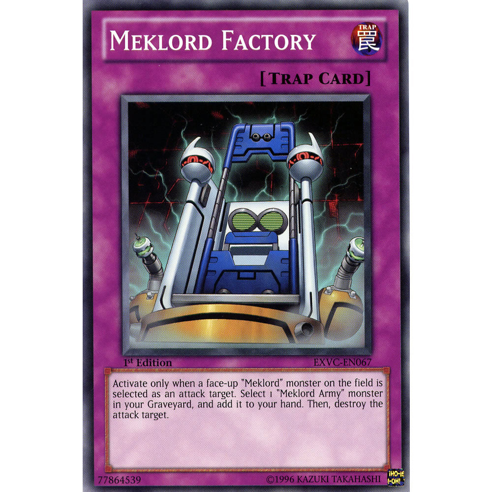 Meklord Factory EXVC-EN067 Yu-Gi-Oh! Card from the Extreme Victory Set