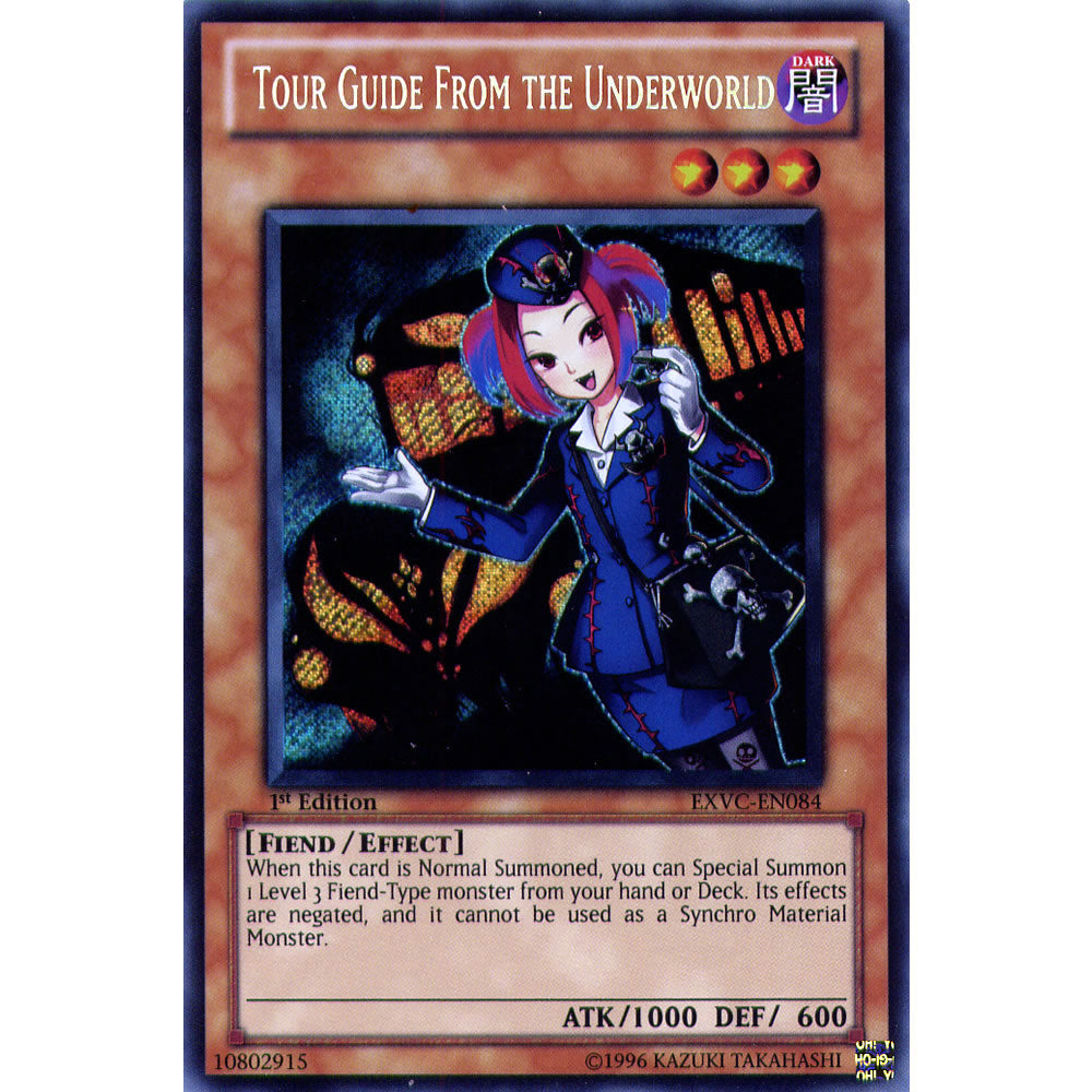 Tour Guide From the Underworld EXVC-EN084 Yu-Gi-Oh! Card from the Extreme Victory Set