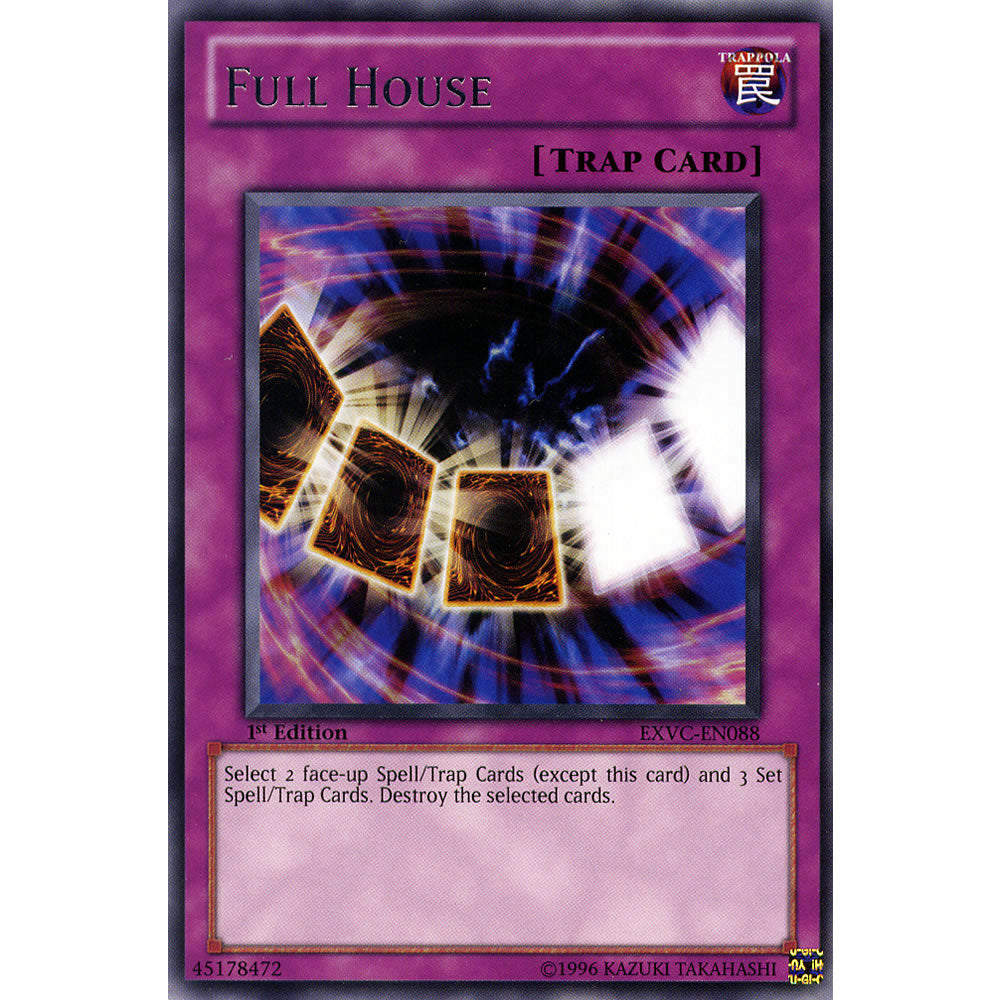 Full House EXVC-EN088 Yu-Gi-Oh! Card from the Extreme Victory Set