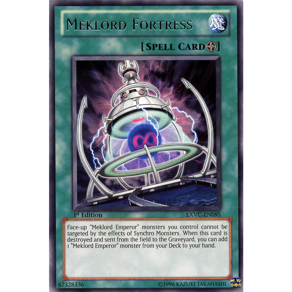 Meklord Fortress EXVC-EN095 Yu-Gi-Oh! Card from the Extreme Victory Set