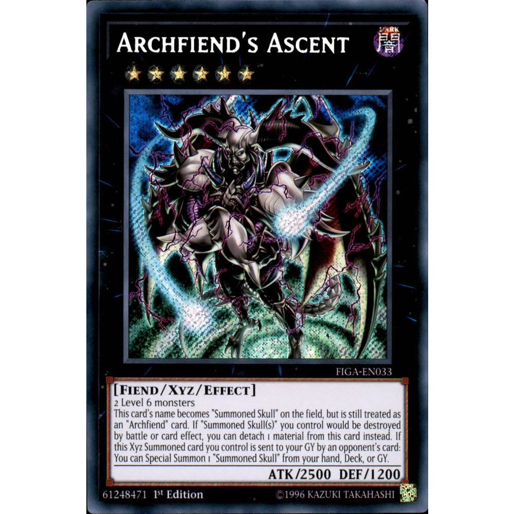 Archfiend's Ascent FIGA-EN033 Yu-Gi-Oh! Card from the Fists of the Gadgets Set