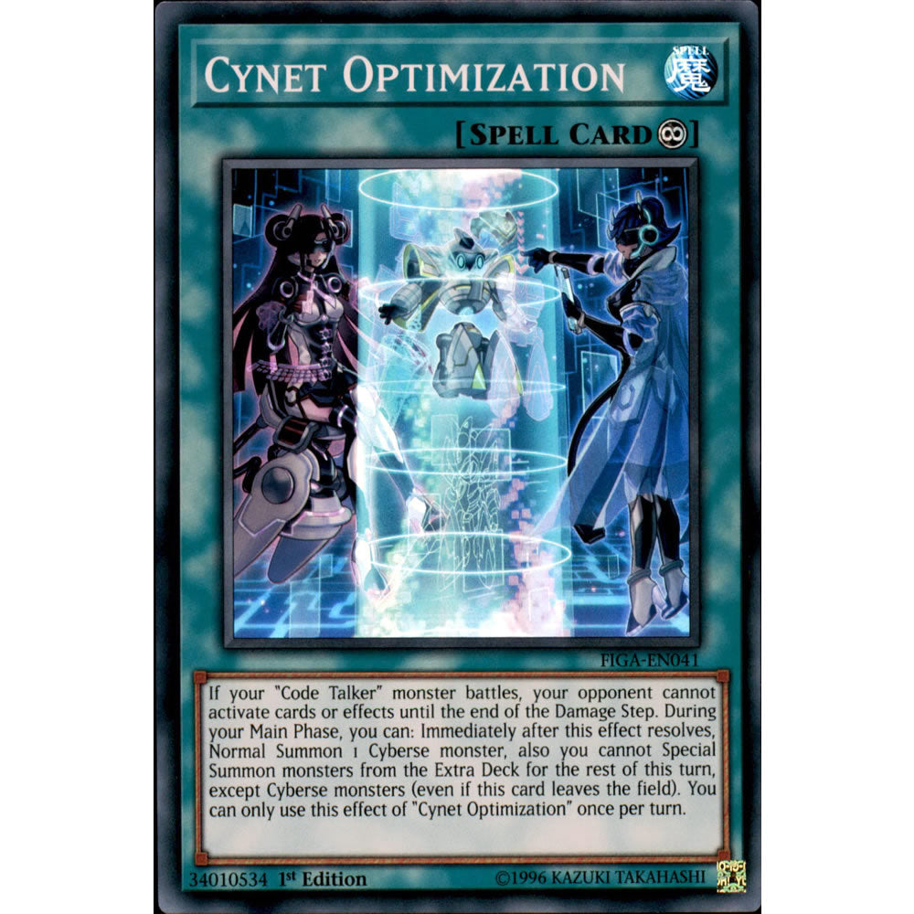 Cynet Optimization FIGA-EN041 Yu-Gi-Oh! Card from the Fists of the Gadgets Set