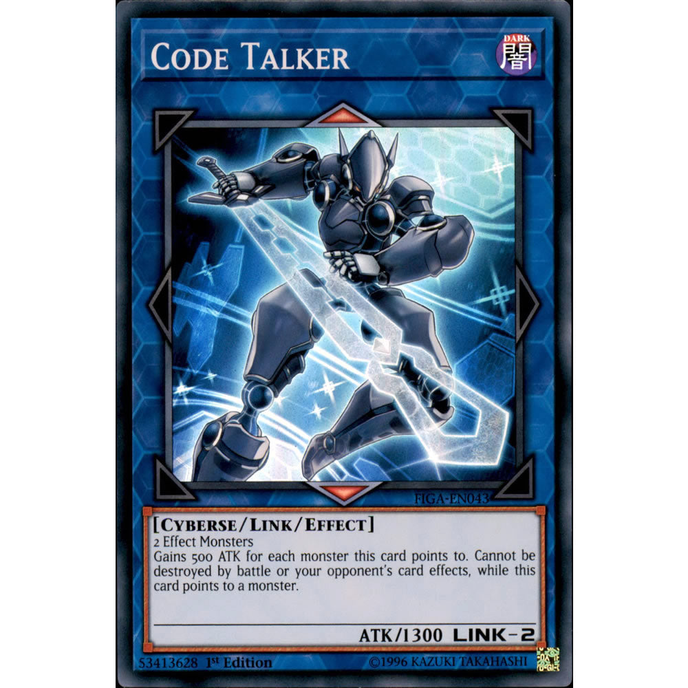 Code Talker FIGA-EN043 Yu-Gi-Oh! Card from the Fists of the Gadgets Set