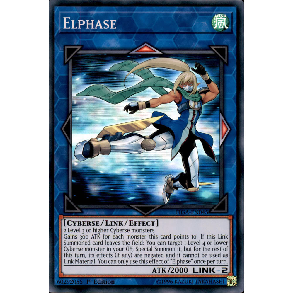 Elphase FIGA-EN045 Yu-Gi-Oh! Card from the Fists of the Gadgets Set