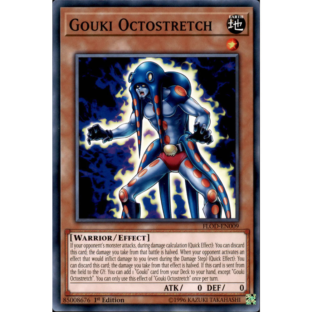 Gouki Octostretch FLOD-EN009 Yu-Gi-Oh! Card from the Flames of Destruction Set