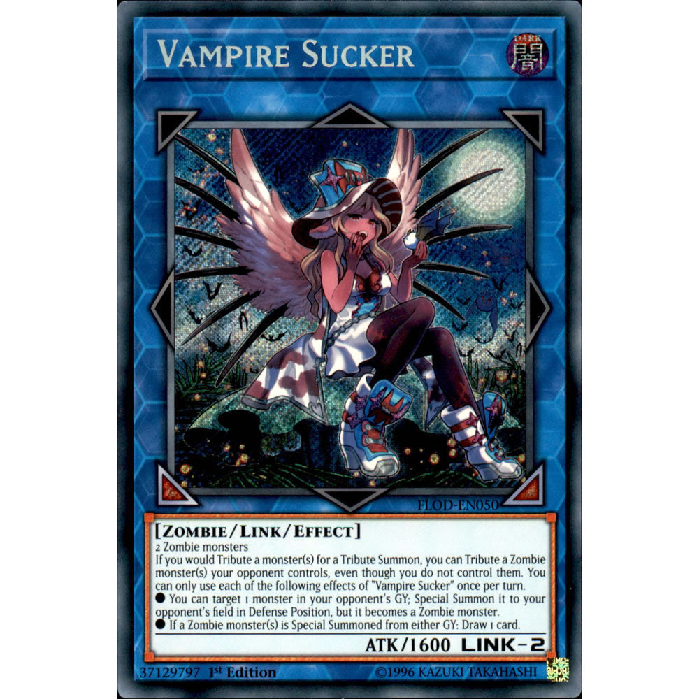 Vampire Sucker FLOD-EN050 Yu-Gi-Oh! Card from the Flames of Destruction Set