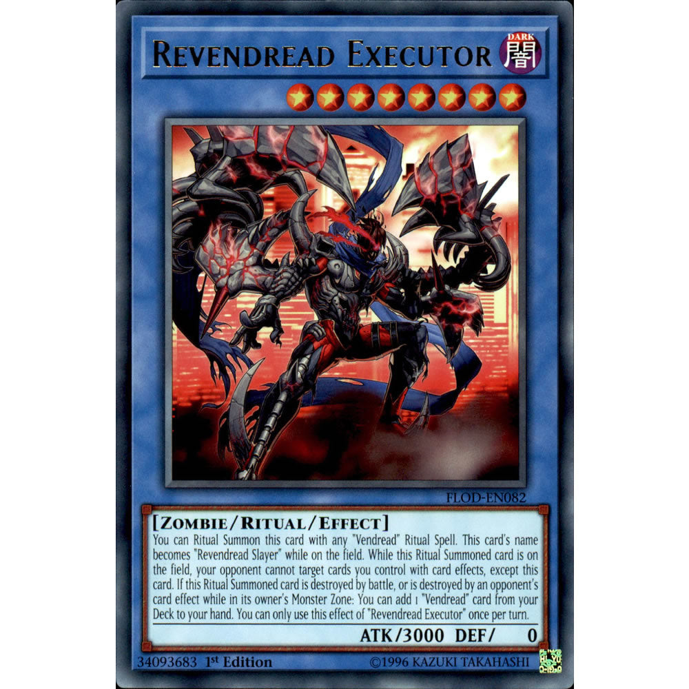 Revendread Executor FLOD-EN082 Yu-Gi-Oh! Card from the Flames of Destruction Set