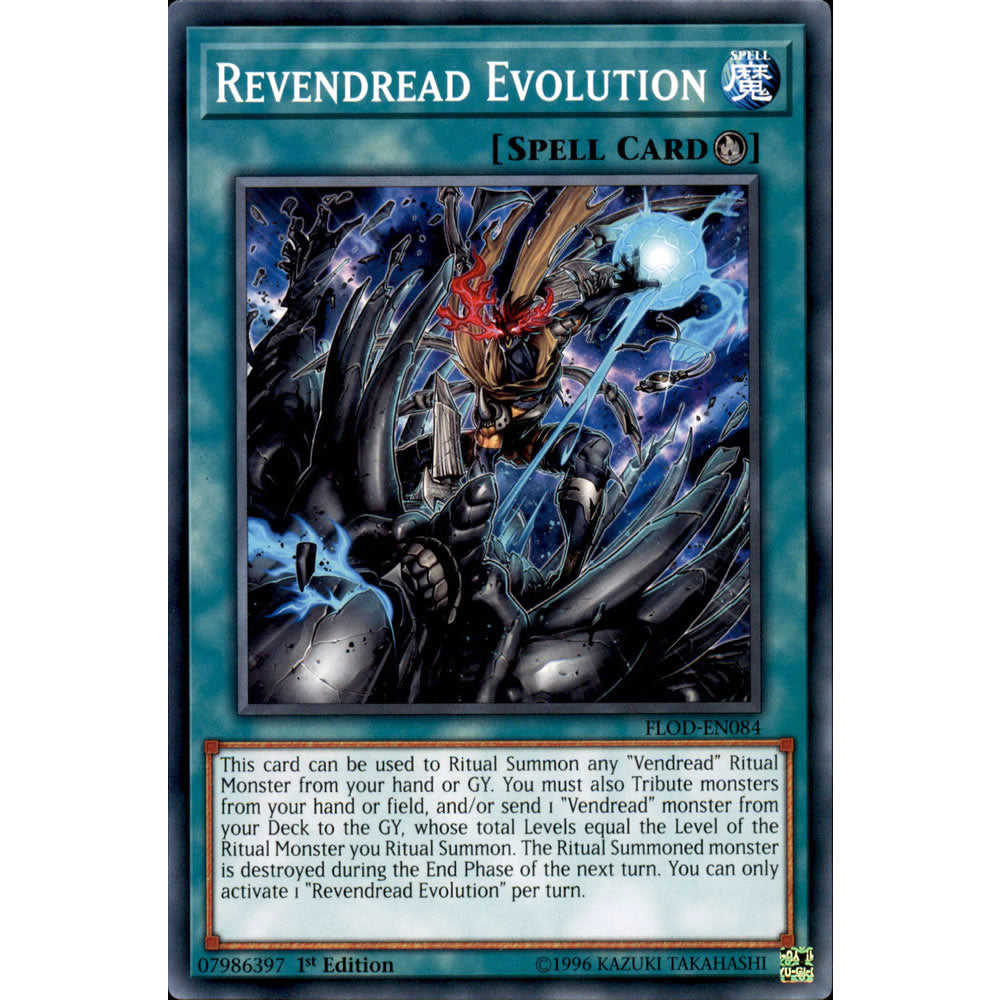 Revendread Evolution FLOD-EN084 Yu-Gi-Oh! Card from the Flames of Destruction Set